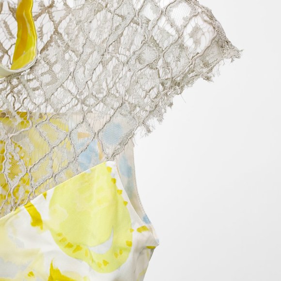 Emilio Pucci Printed Silk And Lace Top - Picture 5 of 9